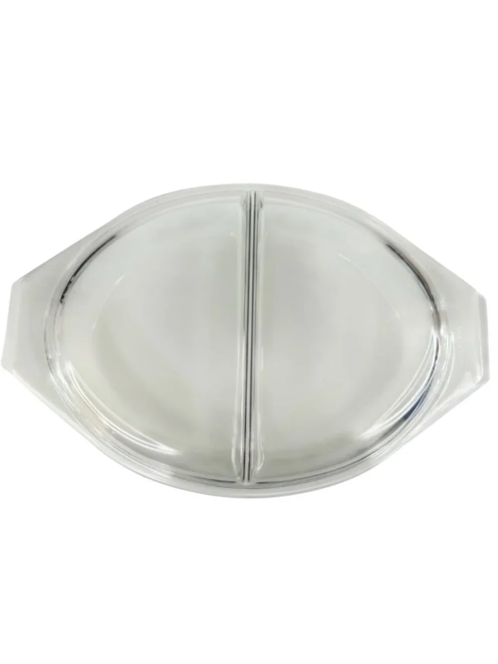 Pyrex Autumn Floral Verde Green Divided Baking Dish Lid 1 Qt MCM #31 USA Vtg 70s - Picture 2 of 16